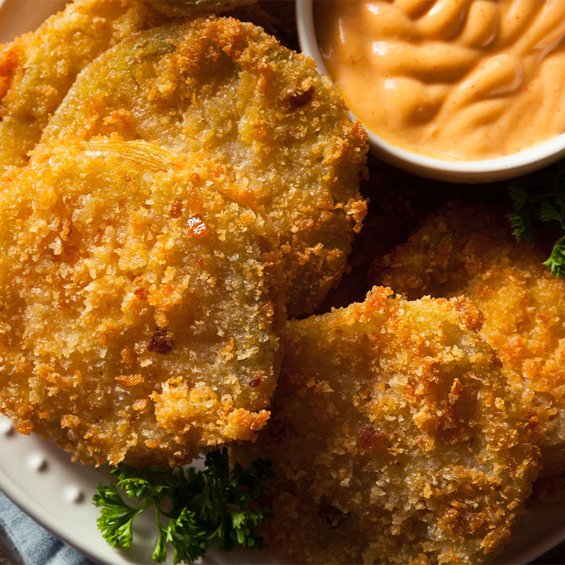 Traditional Fried Green Tomatoes
